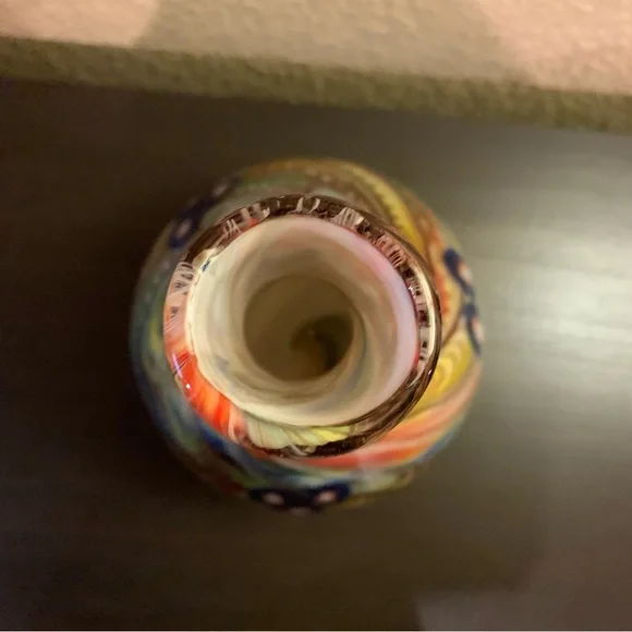 Beautiful contemporary Murano glass vase - Picture 3 of 8